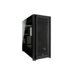 tempered corsair pc case view