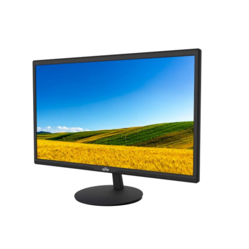 unv 19 inch surveillance monitor right side view