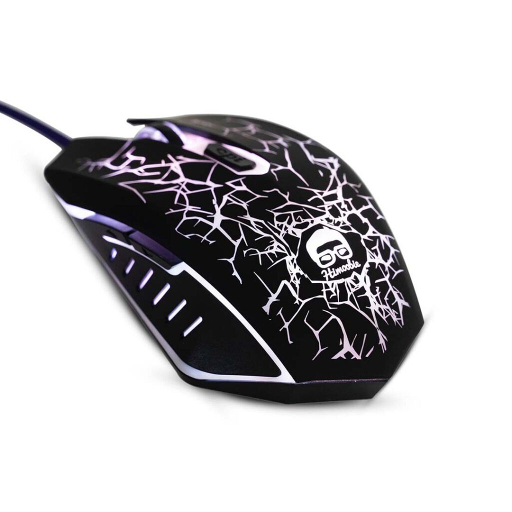 v3 gaming wired rgb mouse top view