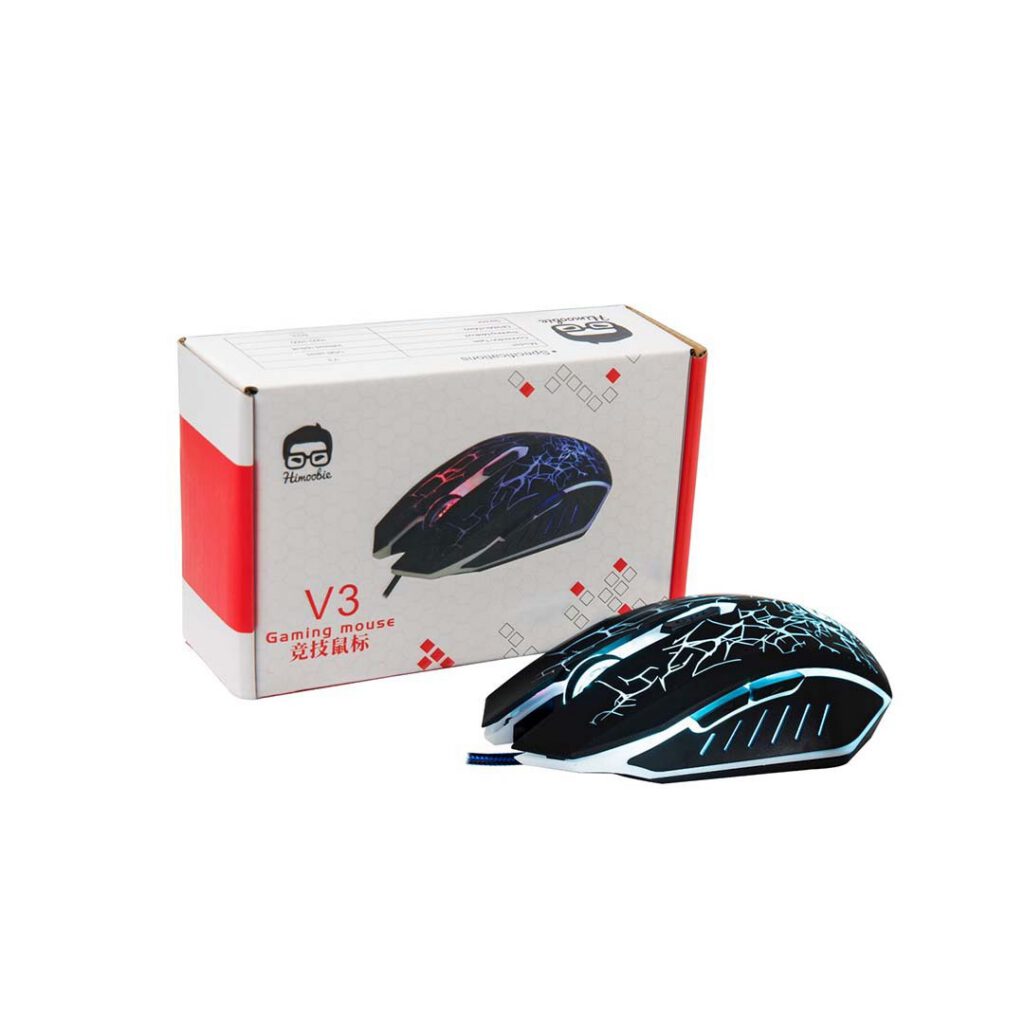 v3 wired gaming rgb light mouse in nepal