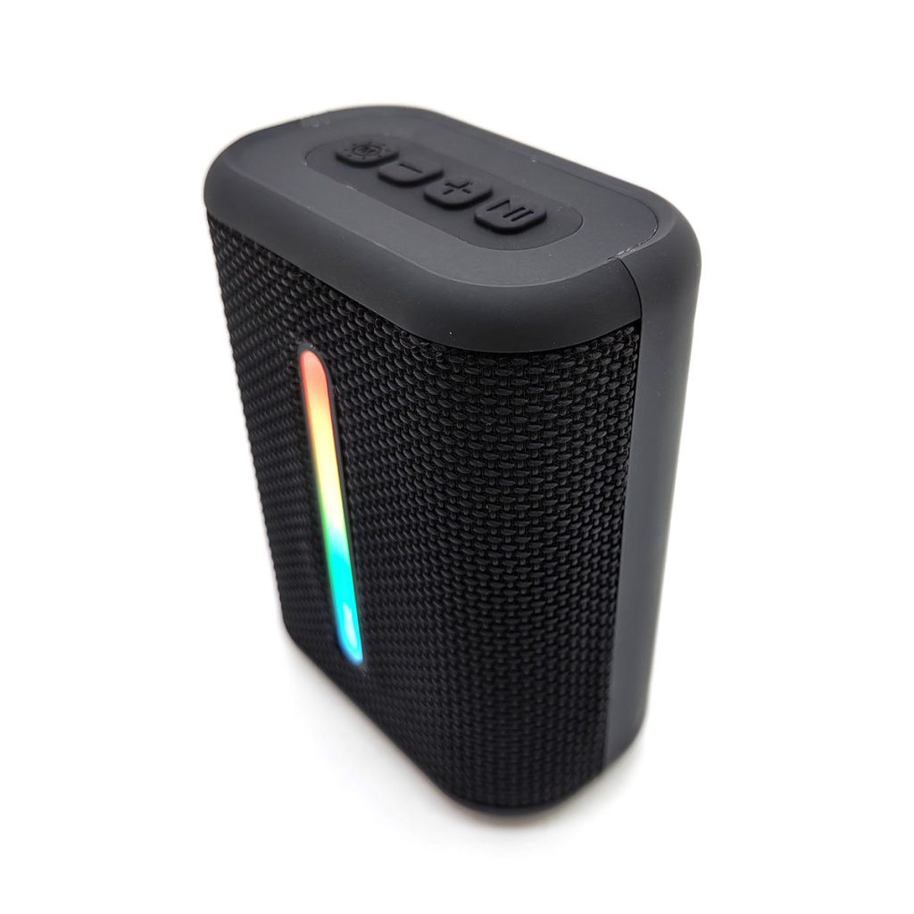 grab and go speaker side view