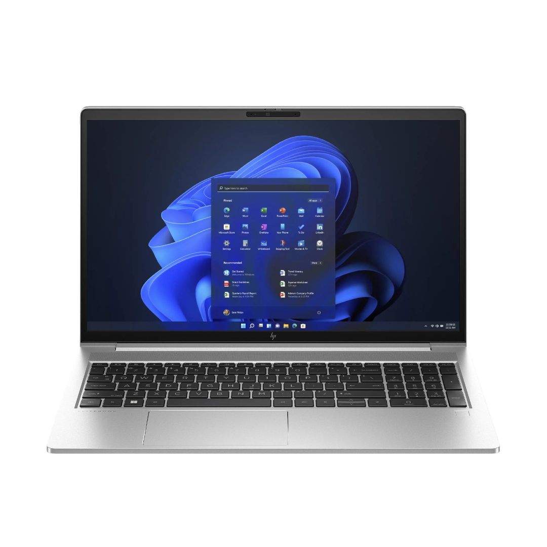hp elitebook ryzen 5 front view
