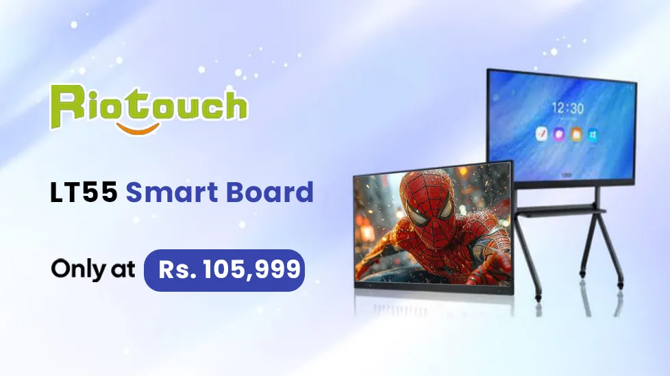 riotouch smartboard promotion banner view
