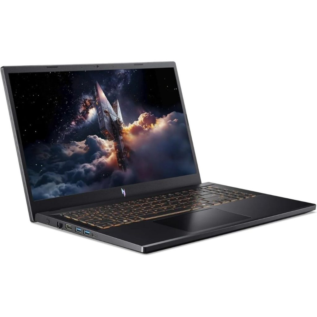 acer nitro v15 left view