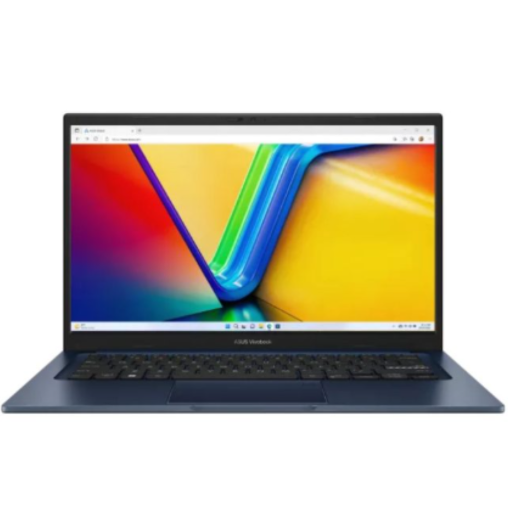 asus vivobook 14 core i7 front view