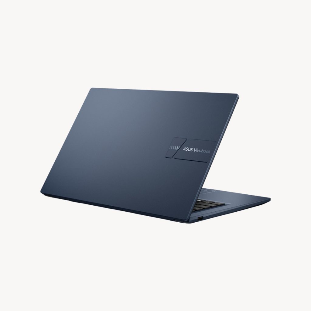 asus vivobook 14 left back view