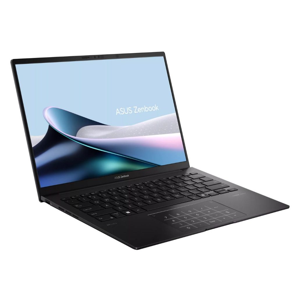 asus zenbook 14 oled left view