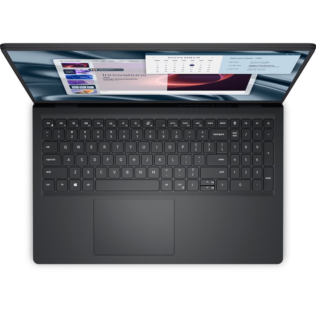 dell 15 pro essential top view