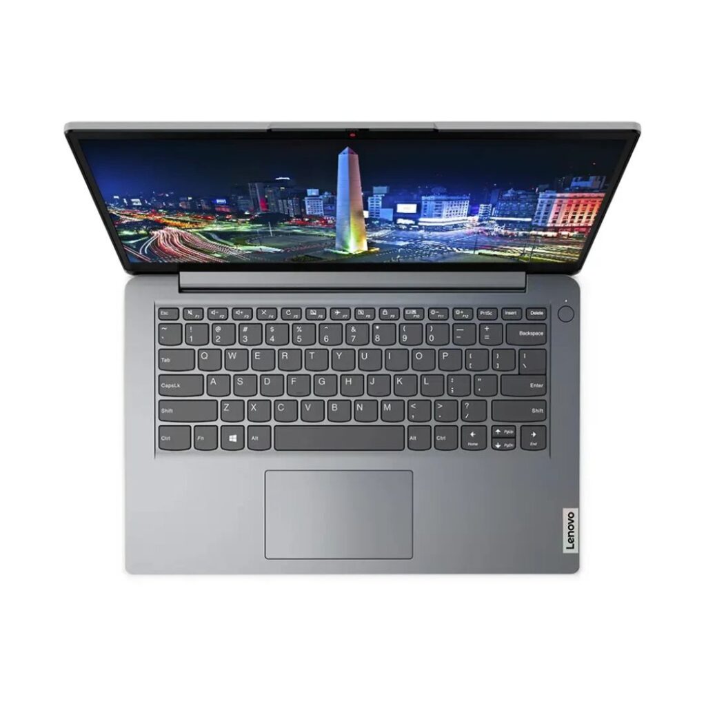 lenovo ideapad 1 celeron top view