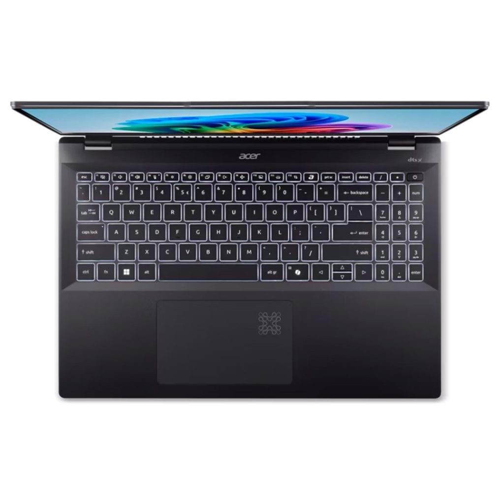 acer swift 16 top view
