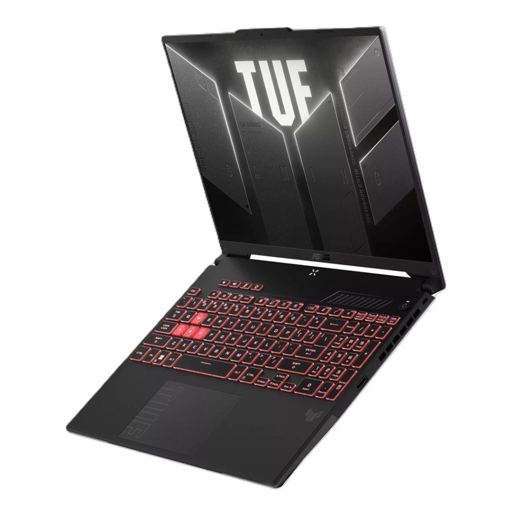 asus tuf a16 angle view