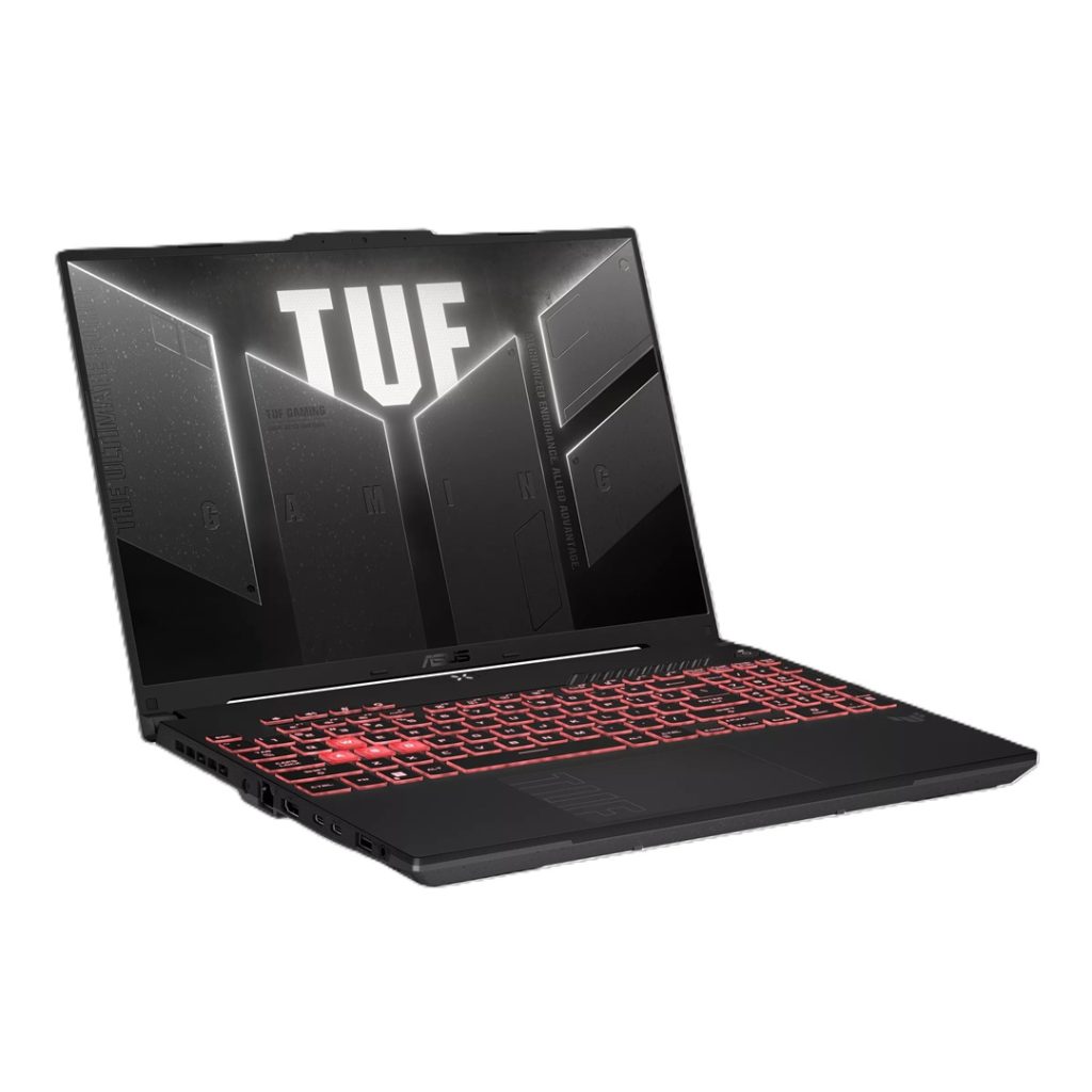 asus tuf a16 left view