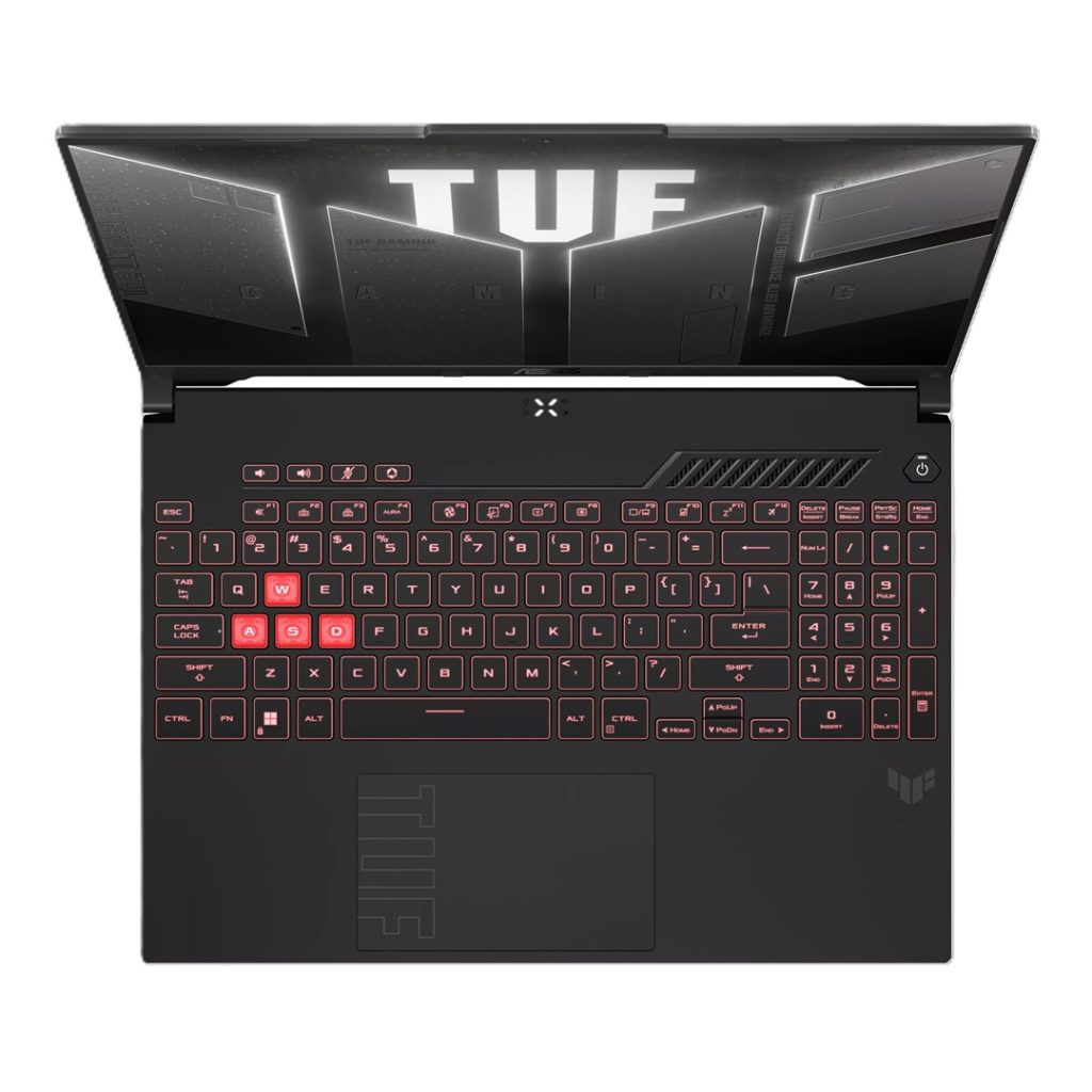 asus tuf a16 top view