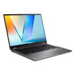 asus vivobook 14 flip core 7 left view