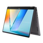 asus vivobook 14 flip core 7 tent view