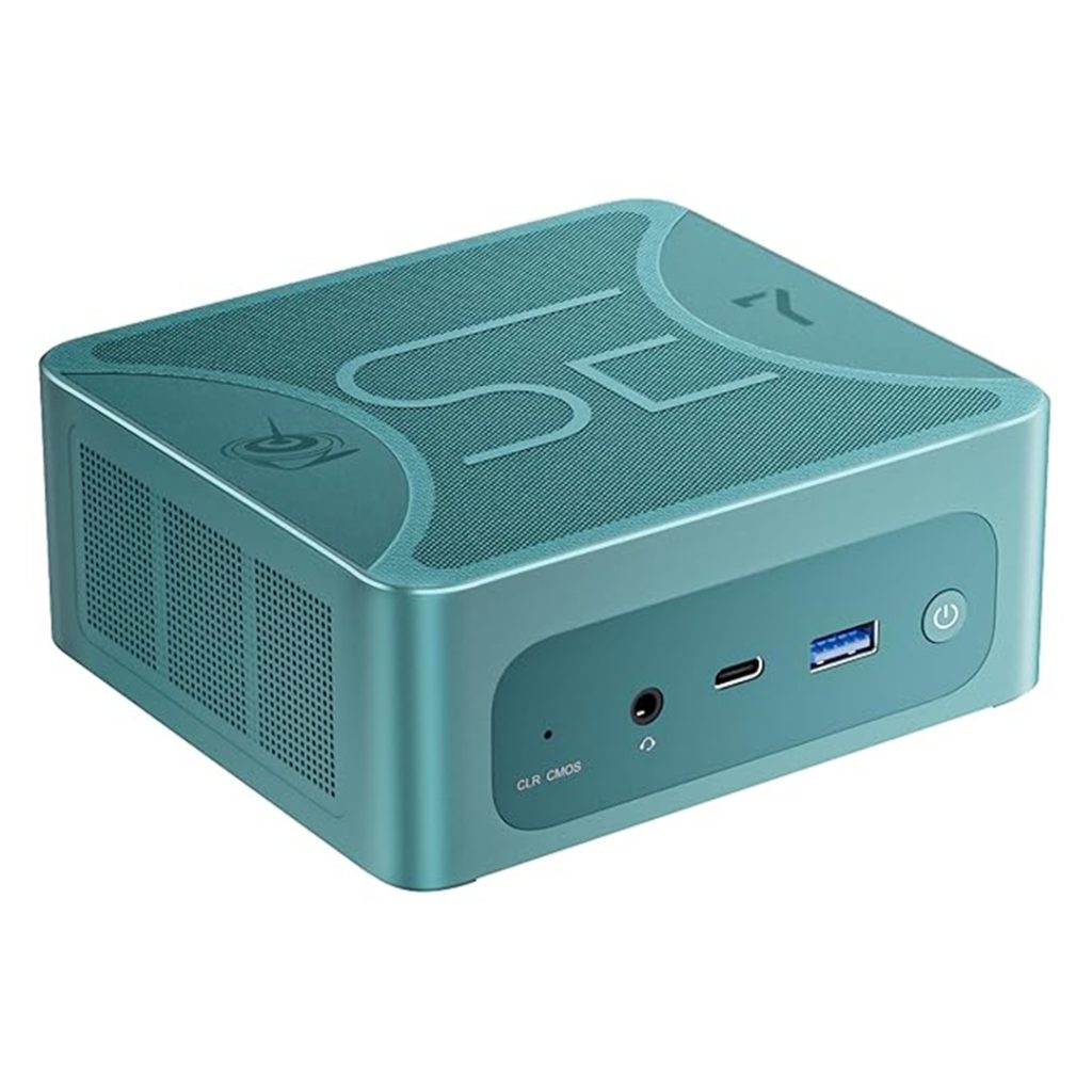 beelink ser7 ryzen 7 front side view