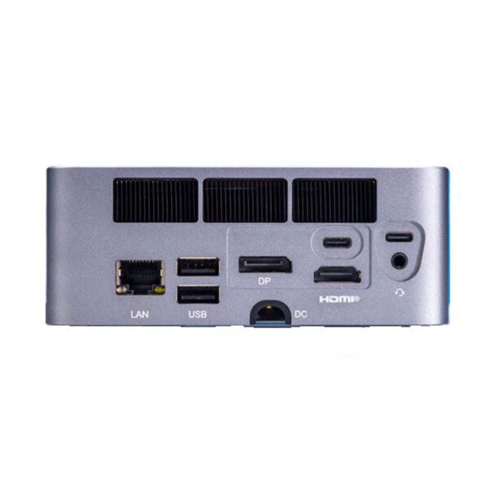 beelink ser7 ryzen 7 ports view