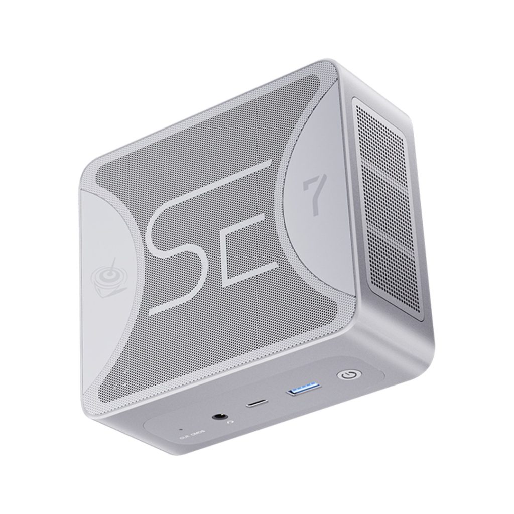 beelink ser7 ryzen 7 side view