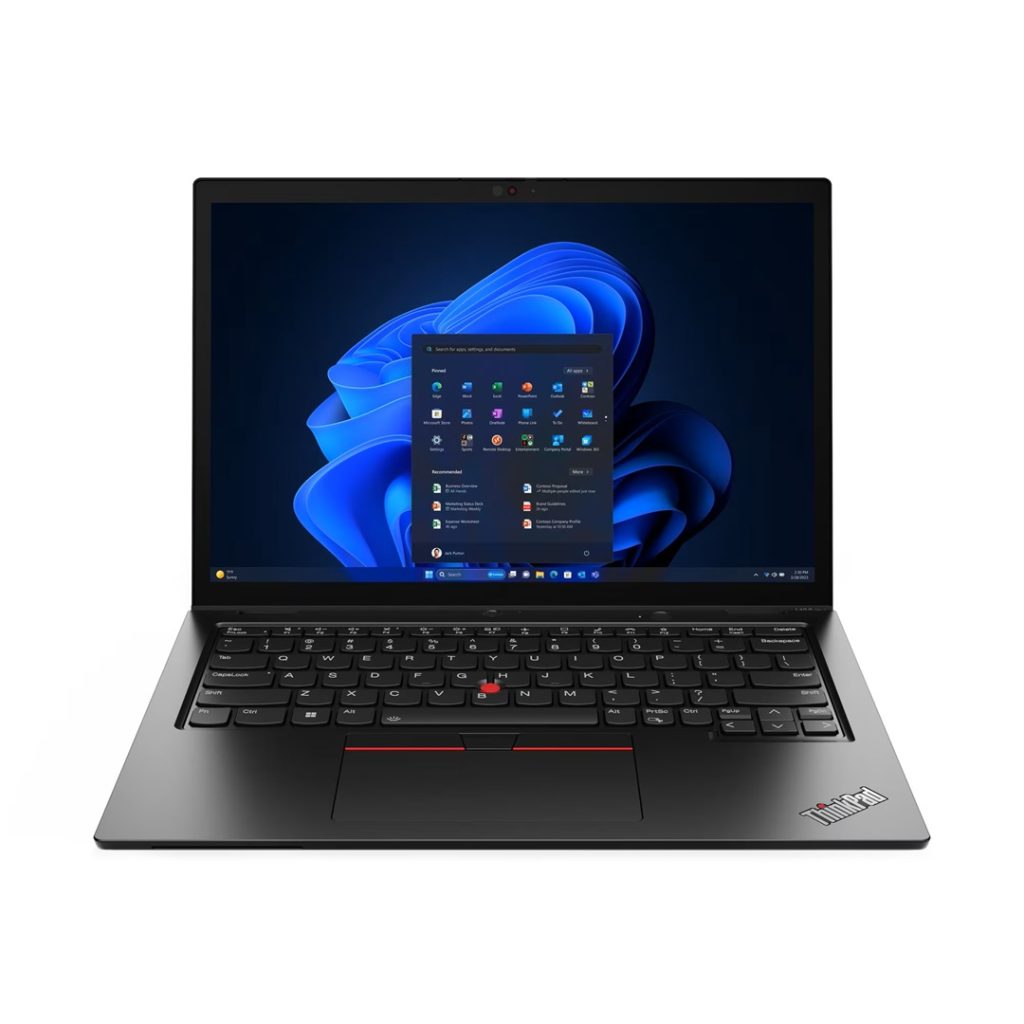thinkpad l13 core 5 front view