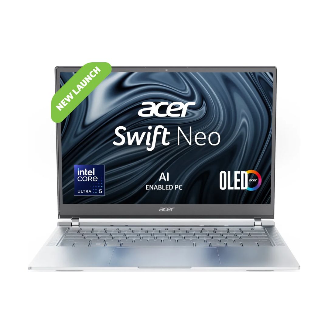 acer swift neo front view