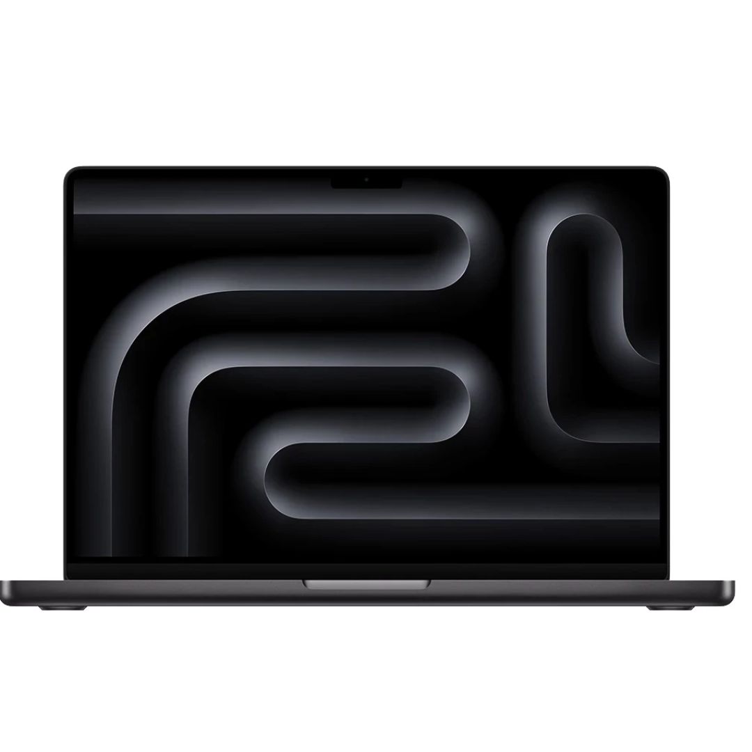 apple macbook pro front view