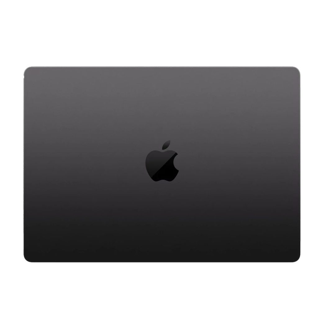 apple macbook pro back view