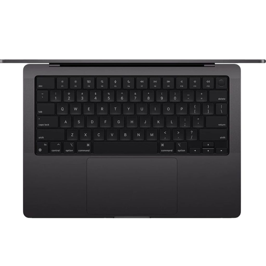 apple macbook pro m5 top view