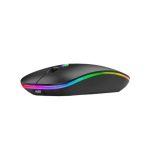 dell rechargeable wireless rgb mouse side view