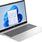 hp copilot pc i3 laptop left view