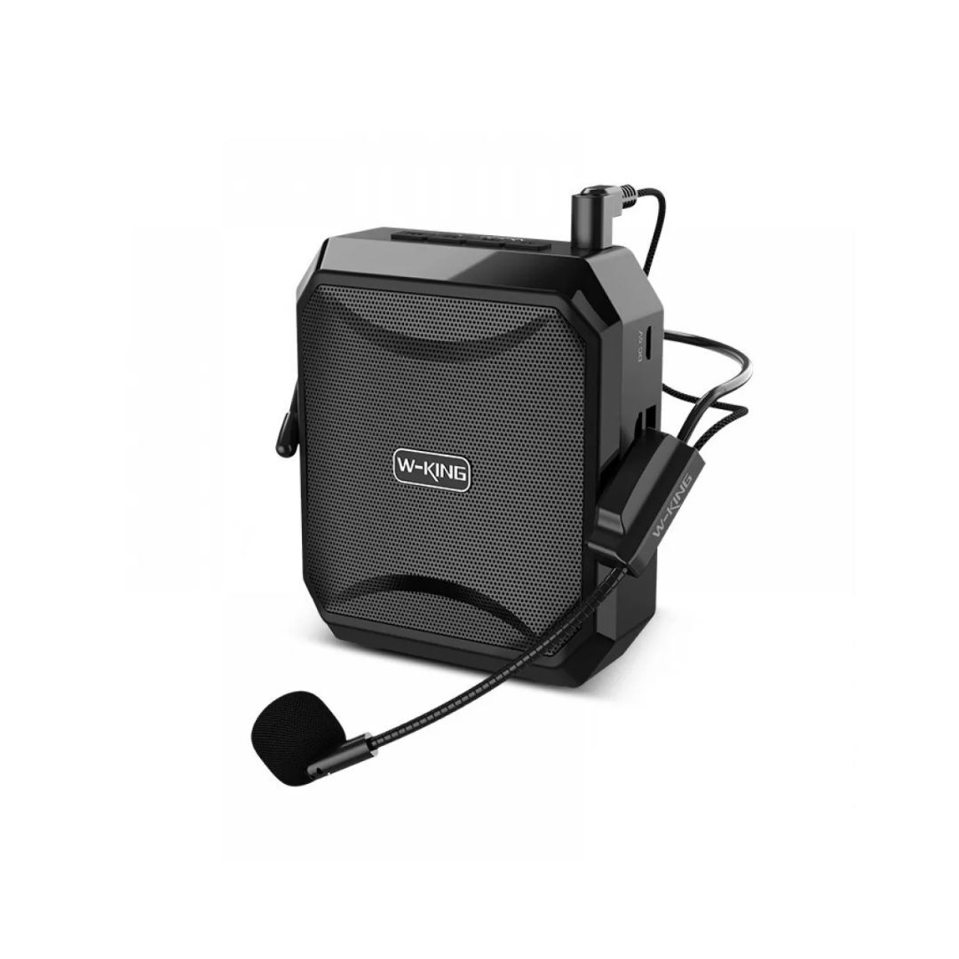 w king ks10 bluetooth speaker microphone front view