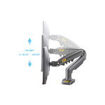 north bayou f80 monitor ddesk mount stand