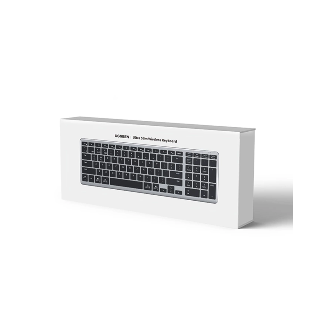 ugreen ultra slim bluetooth keyboard wireless premium metal build silent