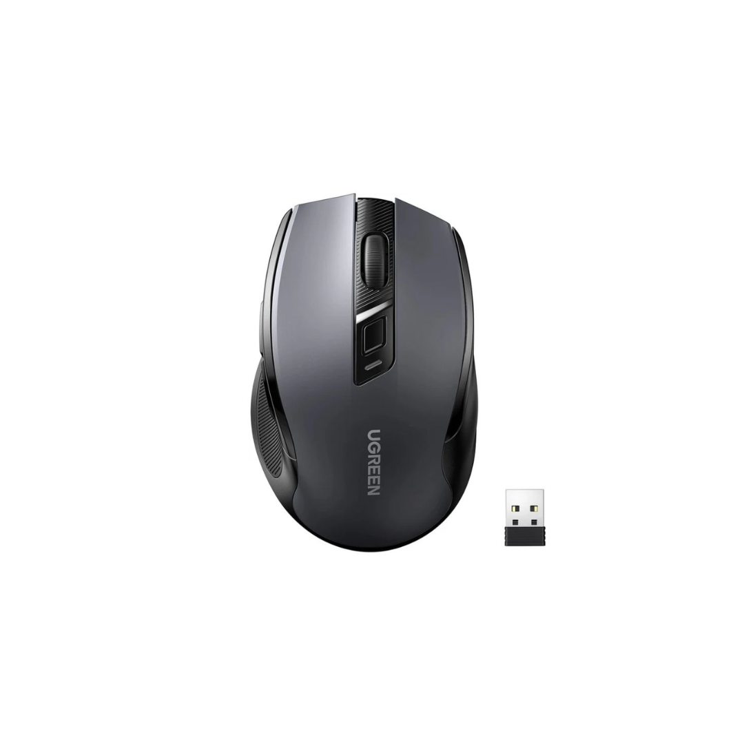ugreen m751 dual mode wireless mouse 2.4ghz bluetooth connectivity black