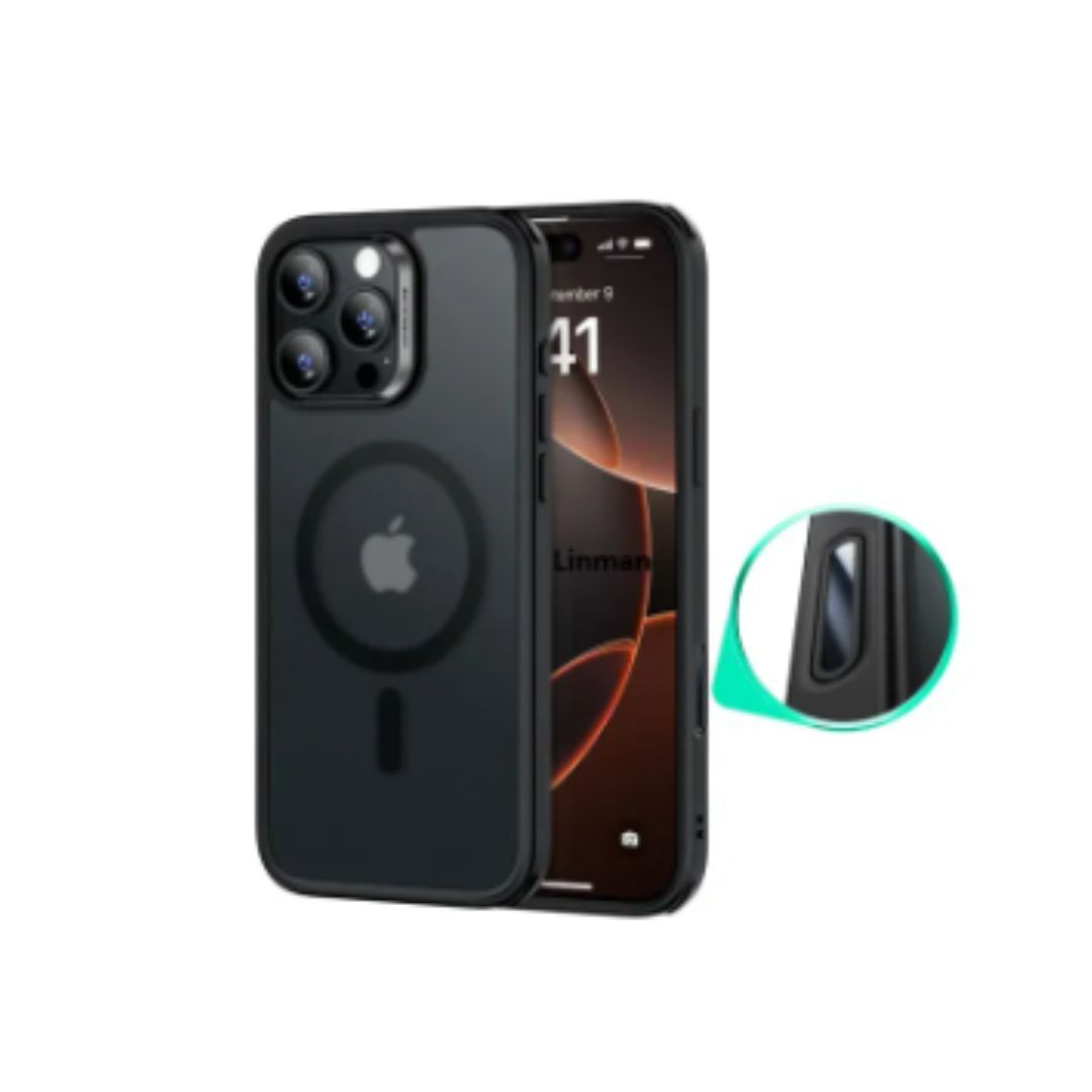 esr classic case protection iphone 16 pro max black