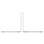 macbook air m5 with apple side view