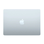 macbook air m5 with apple top view
