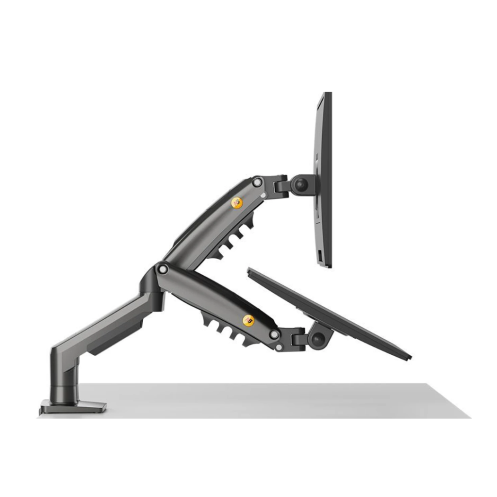 north bayou nb f160 desk mount monitor
