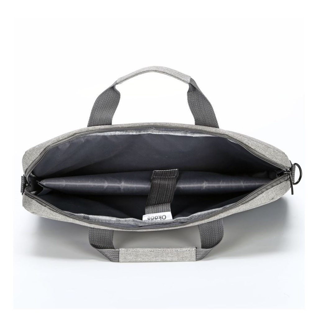 okade t52 waterproof laptops sling bag open