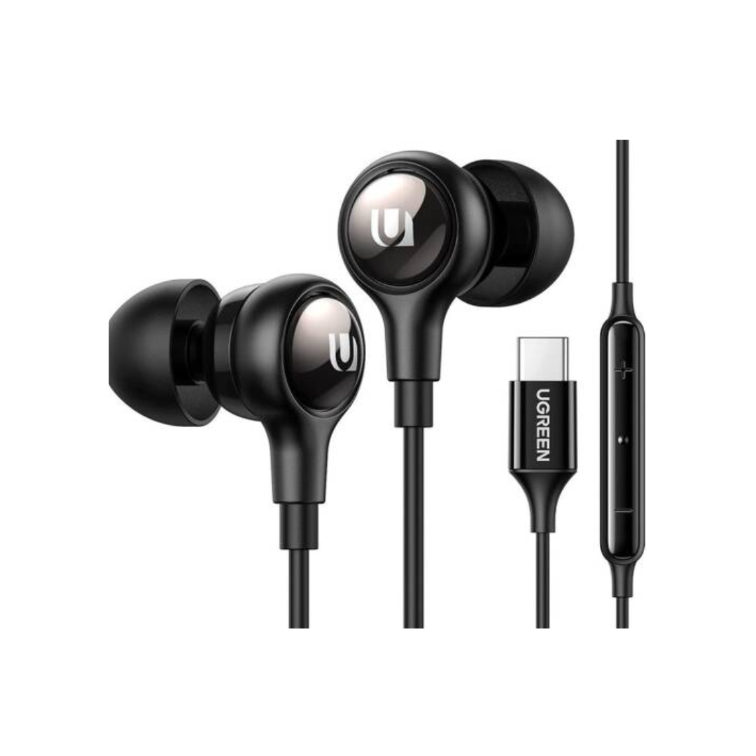 ugreen hitune ep103 30638 wired in ear earphones with microphone all in one control buttons
