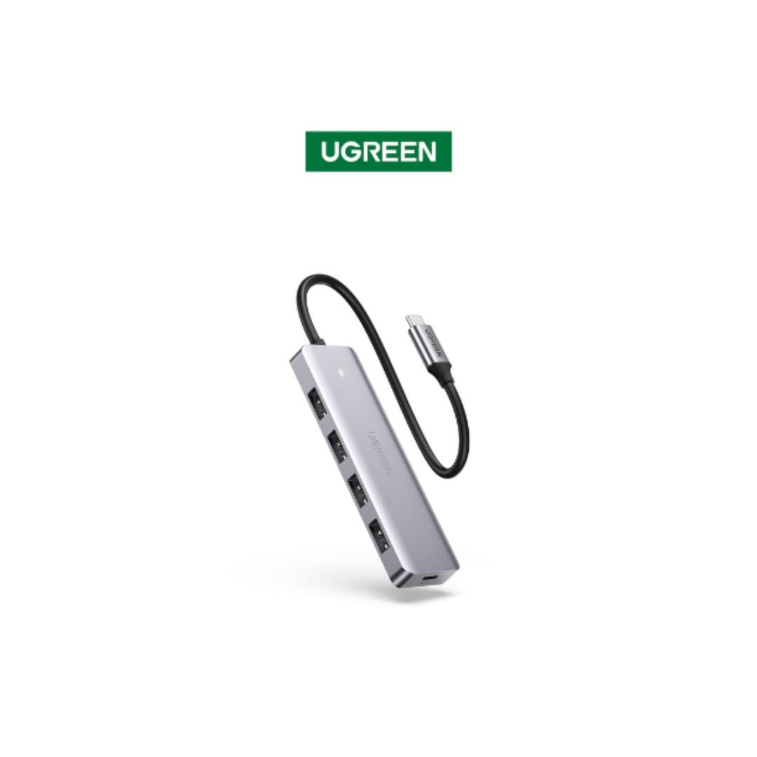 ugreen type c 3 0 to 4 port hub 70336
