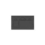 infocus jtouch series 13e 65 smart board 8gb back view