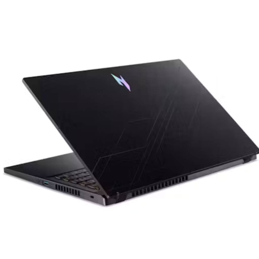 acer nitro v15 left back view