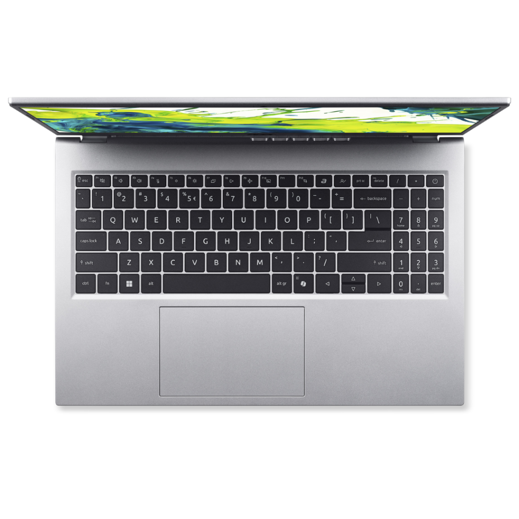 acer aspire go 15 top view