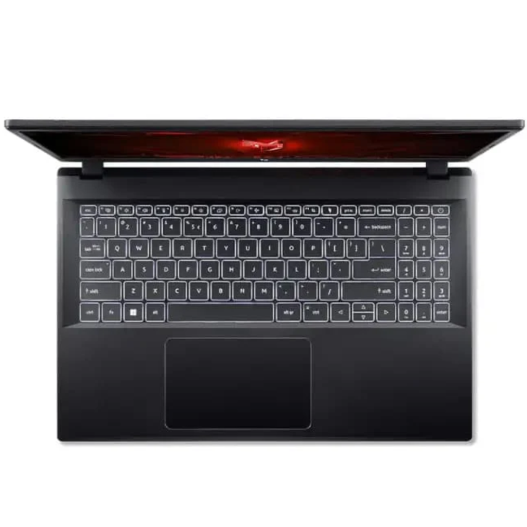 acer nitro v gaming laptop top view
