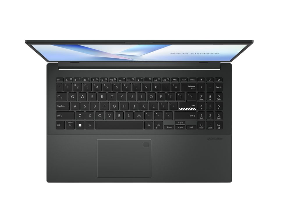asus vivobook go 15 top view