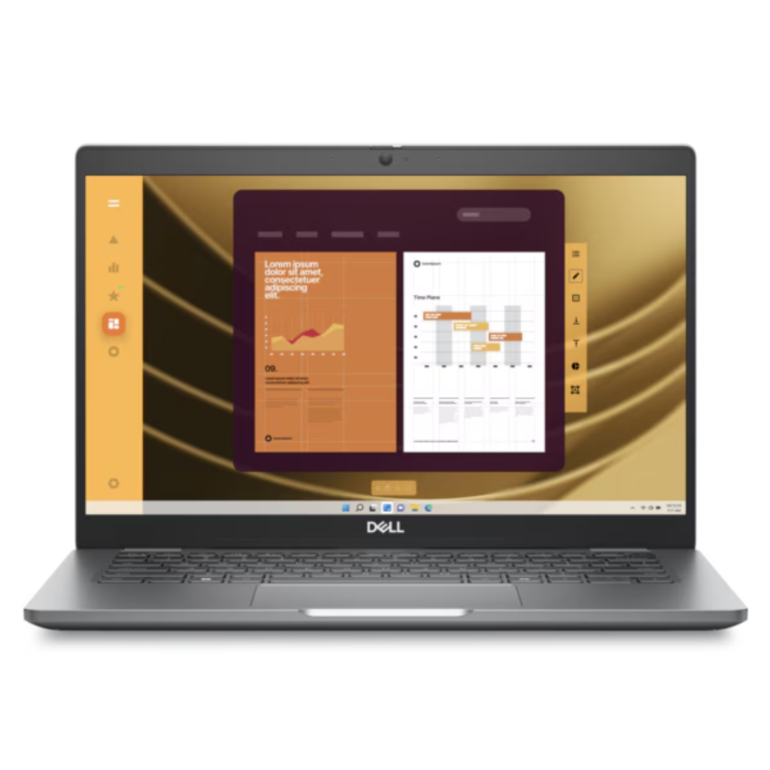 dell latitude 5350 2 in 1 front view