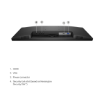 dell SE2425HM ultra ports view