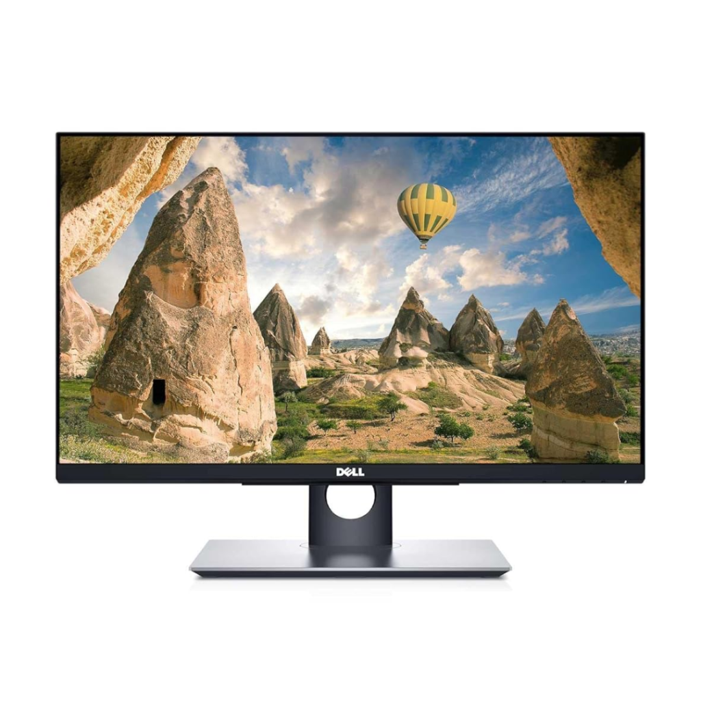 dell touch screen monitor front view