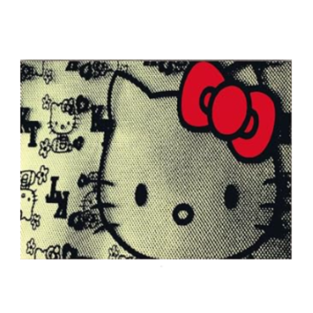 hello kitty rectangular mouse pad front view