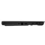 asus tuf gaming laptop left ports view